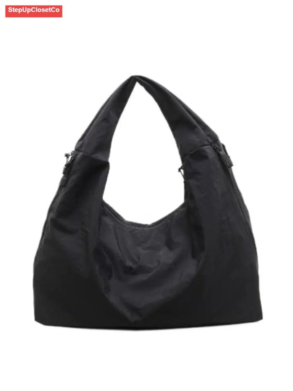 Slouchy Hobo Tote Bag for Women Nylon Shoulder Handbag Large Travel Sport